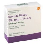 اسپری سروتاید دیسکی 500 میکروگرم - Sretide 500 gsk + 50 mcg