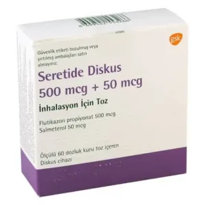 اسپری سروتاید دیسکی 500/50 میکروگرم Seretide Diskus